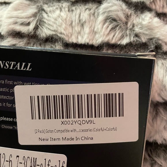 NWT~iPhone 12 Pro Max Glitter Camera lens protector. 2 per box. - Picture 3 of 9